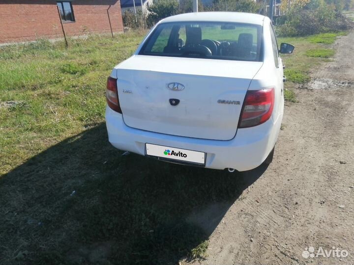 LADA Granta 1.6 МТ, 2018, 270 000 км