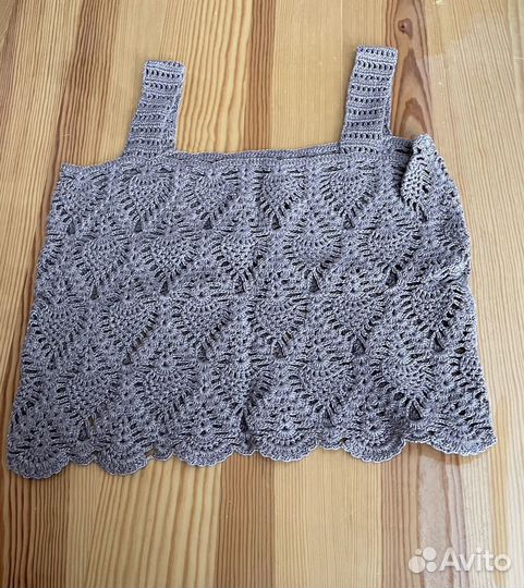 Вязаный топ