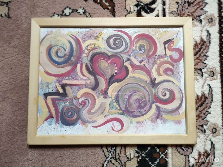 Картина гуашью 