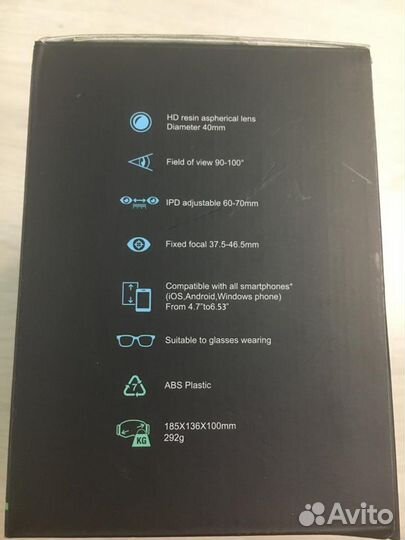 Vr shinecon, (очки виртуальной реальности)