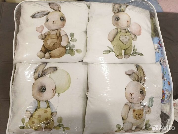 Бортики+ комплект постельного белья