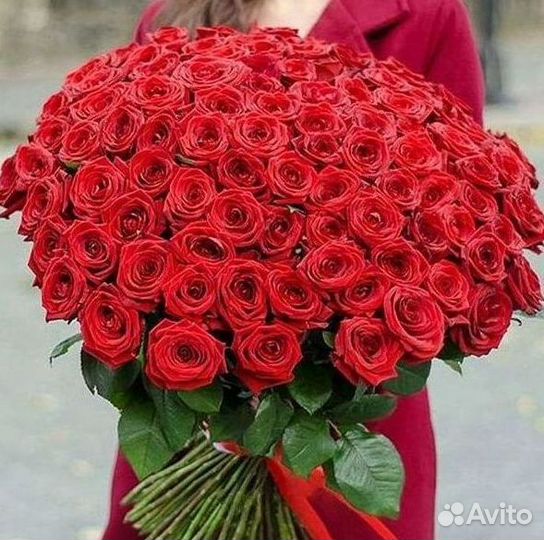 Высокие розы, букеты, цветы Доставка