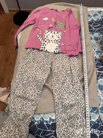 Большой пакет пижамы и халат 5 лет