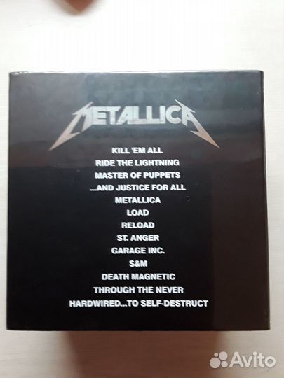 CD metallica box set 13cd