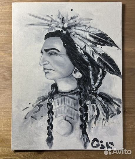 Картина маслом на холсте