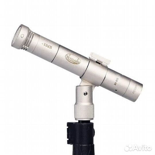 Микрофон Октава мк-012 (никель, в деревянном футля