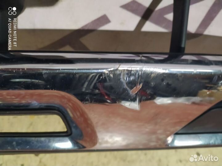 Юбка переднего бампера Mercedes GLC-Class X253