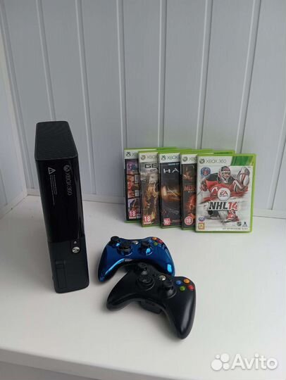 Xbox 360 Е + Игры