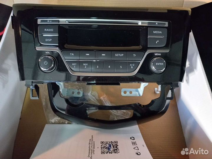 Автомагнитола новая на Ниссан Кашкай
