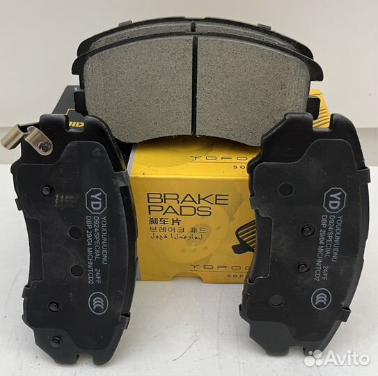 Тормозные колодки передние на Changan CS35 plus