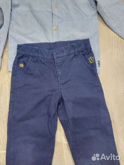 Рубашка и брюки на мальчика 116