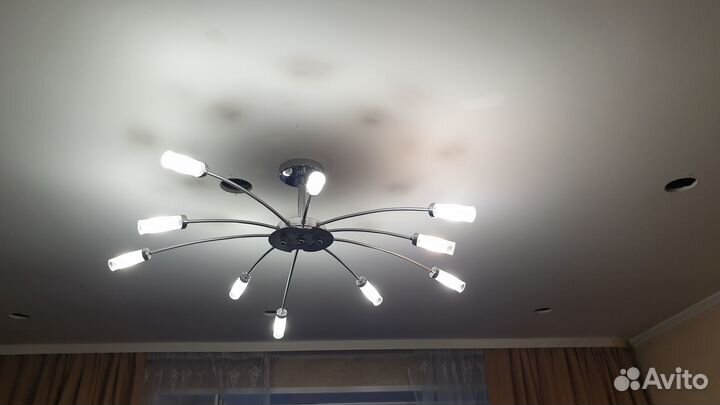 Люстра потолочная светодиодная бу