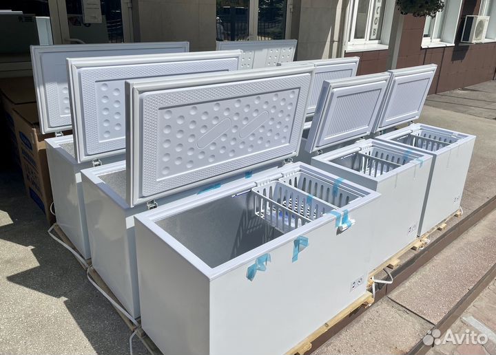 Новые морозильные камеры и лари