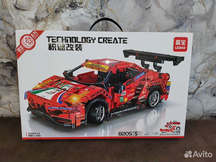 Лего машинка