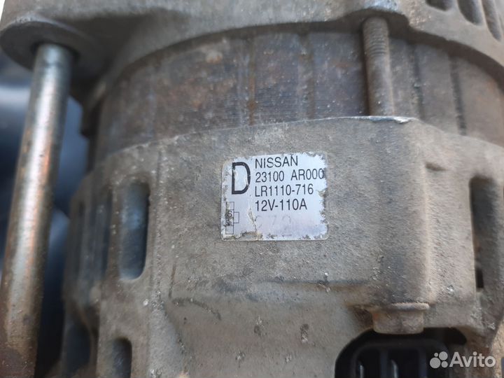 Генератор infiniti fx35 fx45 s50