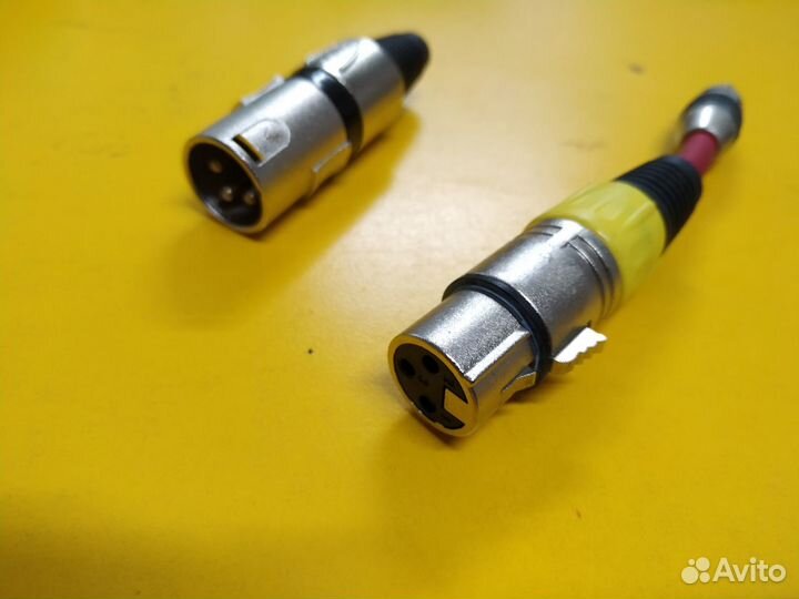 Кабель Jack 6,3 мм - XLR 3 метра