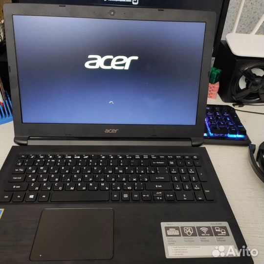 Мощный 4х ядерный Ноутбук Acer A315-53-P8FK