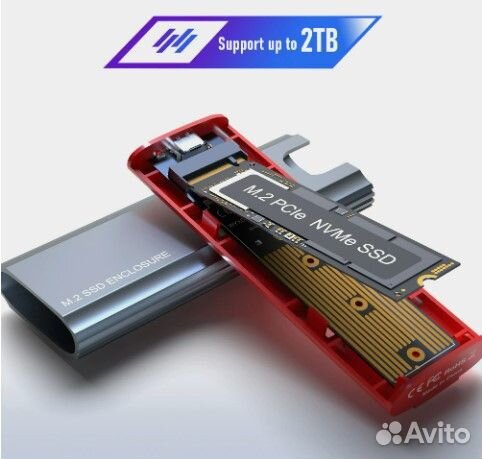 Корпус для внешнего диска M2 NVMe