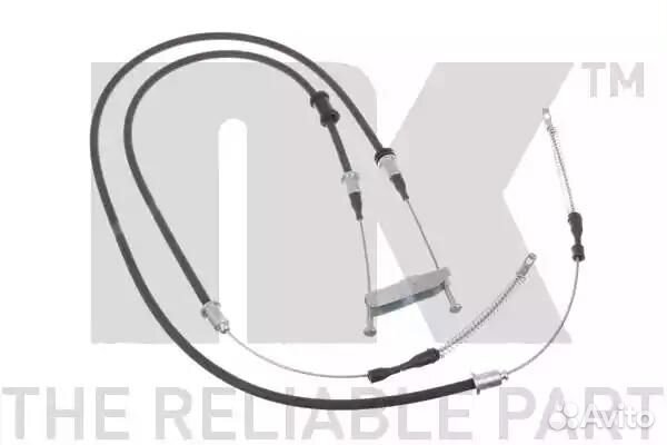 Трос стояночного тормоза daewoo nexia