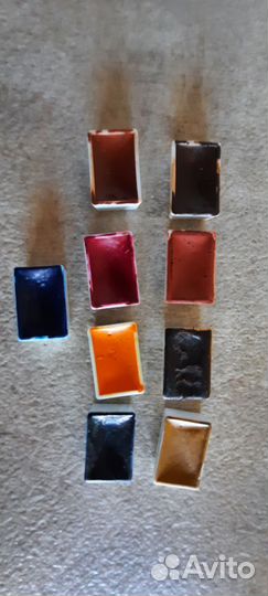 Кюветы для акварели краски Невская палитра