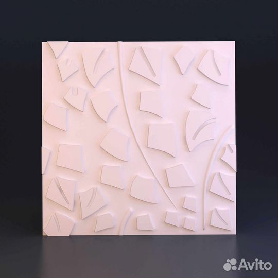 Гипсовая 3D панель 