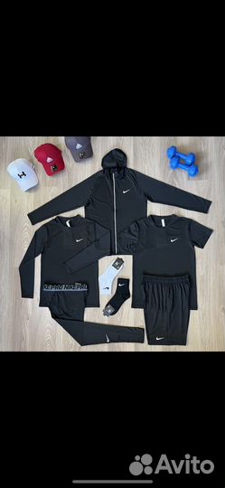 Набор Найк блек 5в1