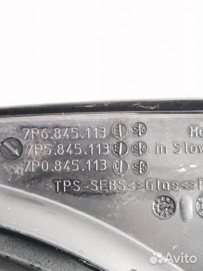 Форточка двери передняя левая Volkswagen Touareg