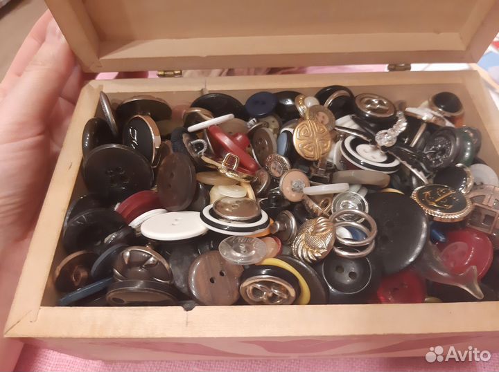 Старинные пуговицы, пуговицы СССР, разные