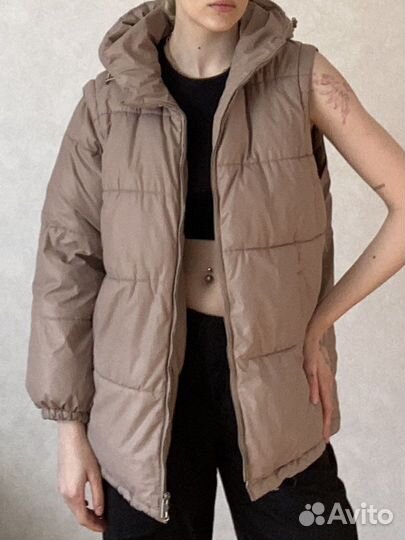 Пуховик-жилет 2в1