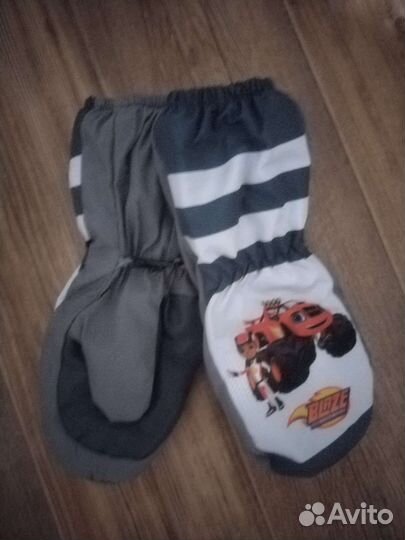 Варежки краги детские