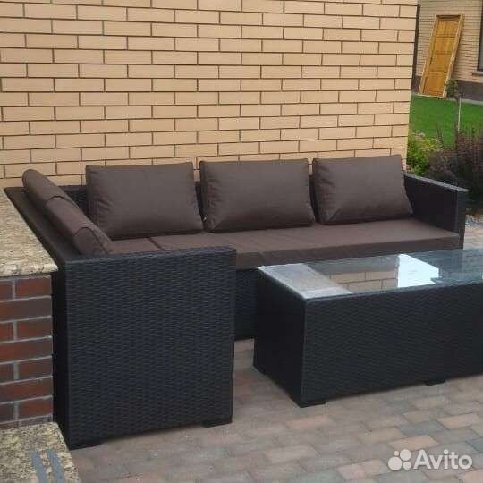 Плетеная мебель из искусственного ротанга