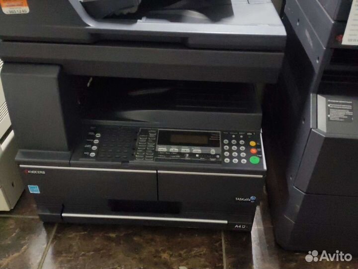 Мфу А3+А4 ч/б Kyocera 181 сетевой+2 лотка+картридж