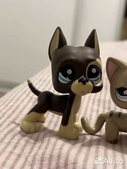 Littlest pet shop lps лпс стоячка колли дог 3D