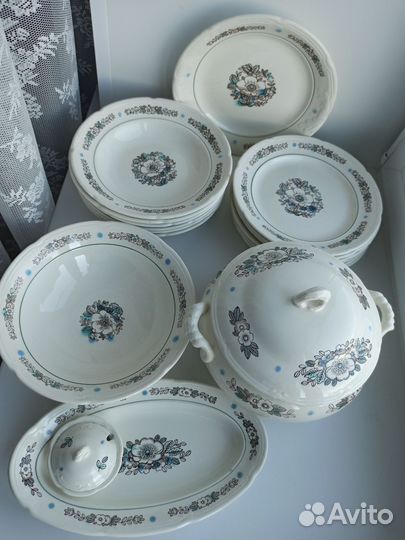 Сервиз столовый. Зик. Конаково. СССР