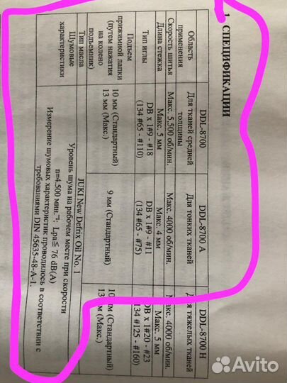 Швейная машина juki DDL-8300N