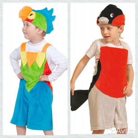 Карнавальный костюм Аист Ворона Солнце Сова Дятел