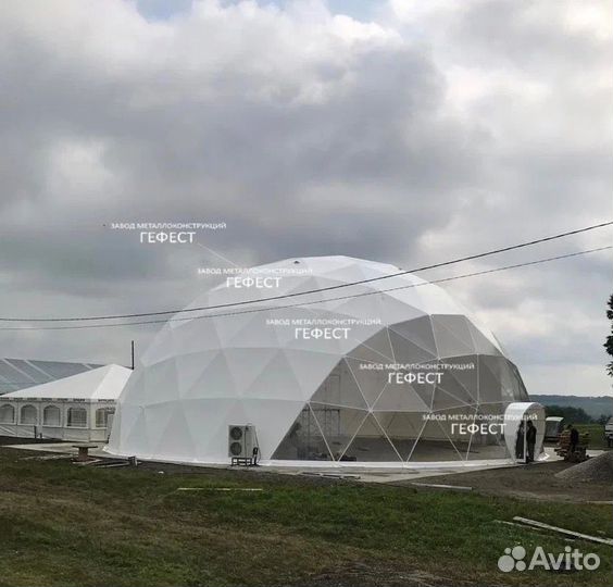 Геокупол сфера, купольный шатер