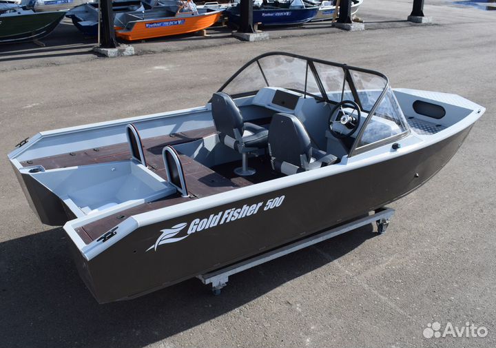 Новая моторная лодка Gold Fisher 500 DCM Fish