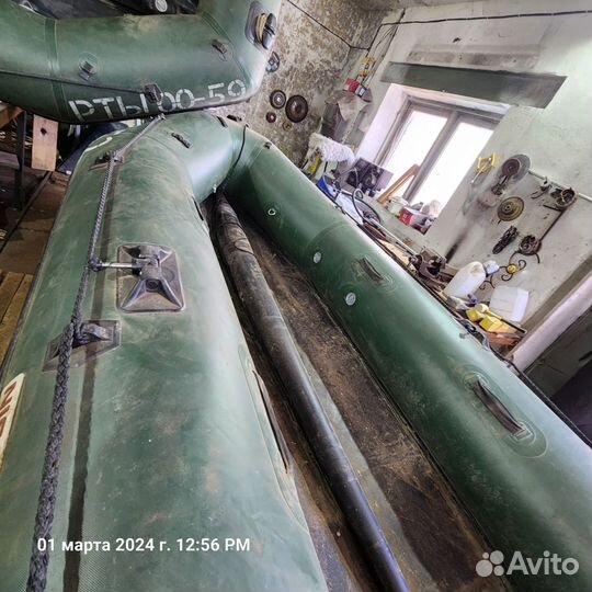 Надувная лодка пвх бу