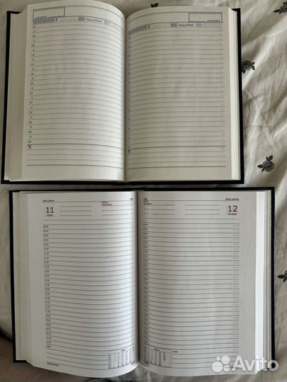 Ежедневник новый прошлогодний блокнот