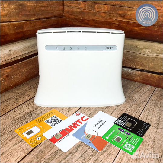 4G роутер wi-fi c сим картой безлимит