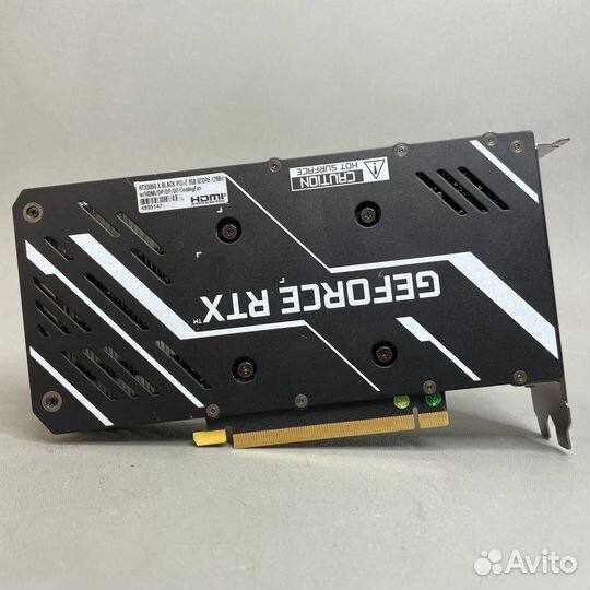 Видеокарта KFA2 GeForce RTX 3050 X Black 8 гб 35NS