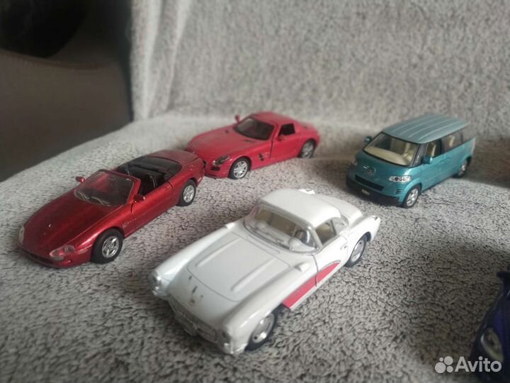 Машинки металлические модели