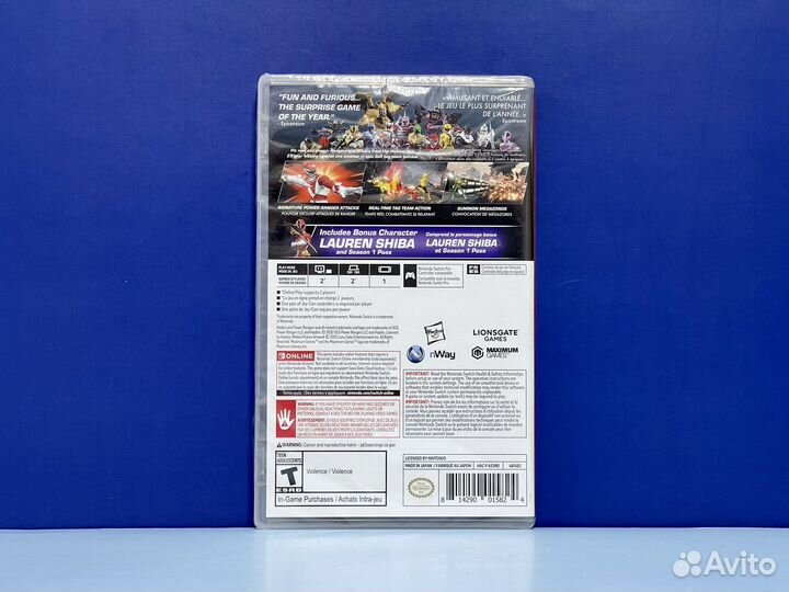 Power Rangers Battle for the Grid (Switch)