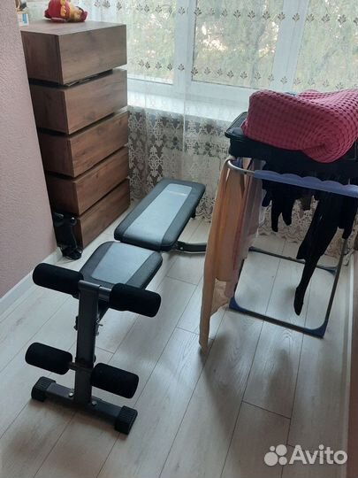 Скамья для жима и пресса бу