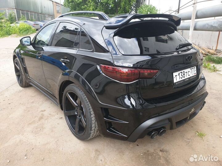 Тюнинг спойлер верхний lorinser для infiniti QX70