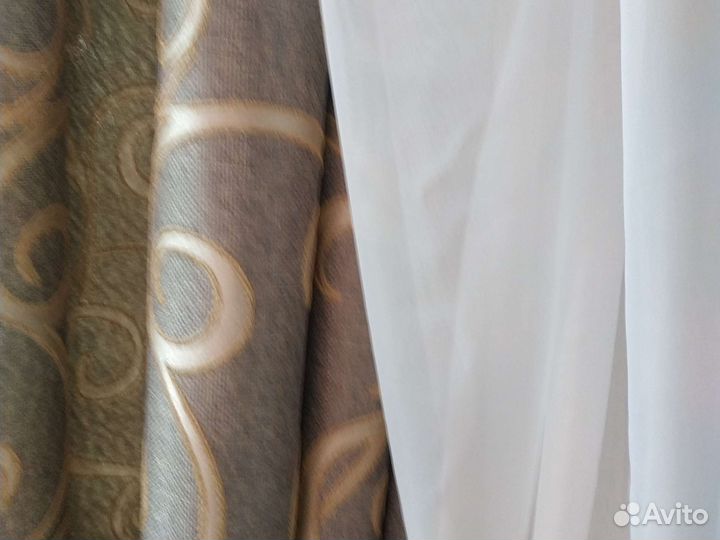 Шторы и тюль в комплекте