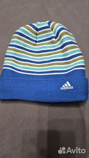 Новые зимние шапки Adidas на ребенка