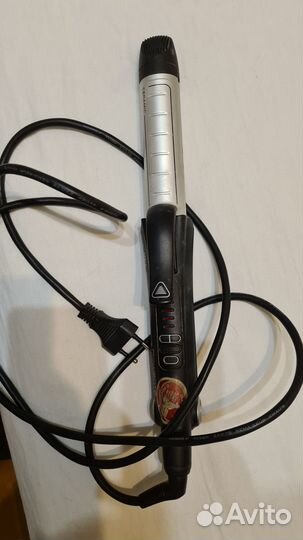 Плоская rowenta straight&curl ionic 200гр