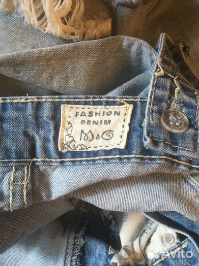 Джинсы комби fashion denim